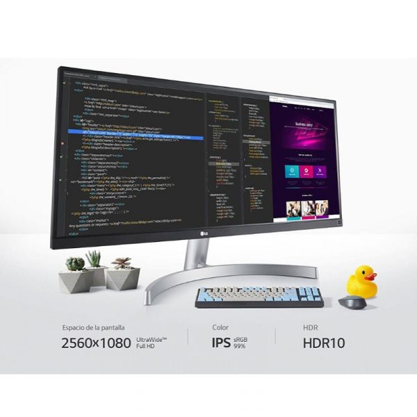 Monitor LG UltraWide 29WN600-W 29