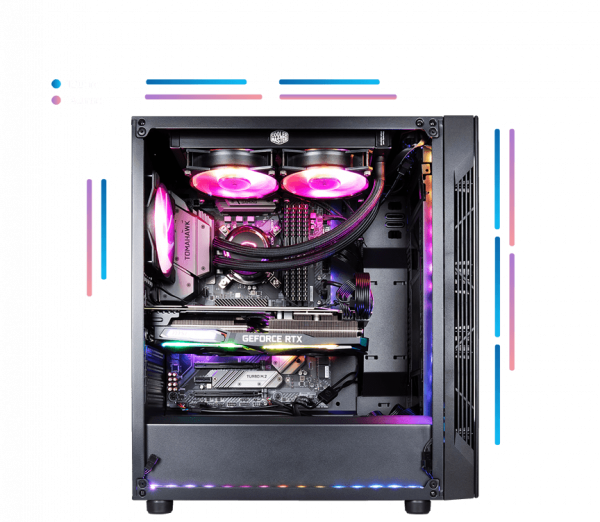 Gabinete Gamer MSI MAG Vampiric 010 - Imagen 4