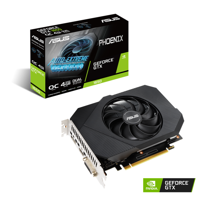 Tarjeta de Video Asus Phoenix GTX 1650 4GB DDR6
