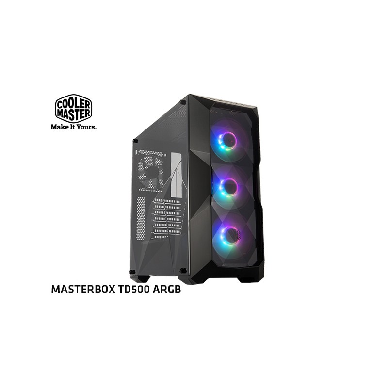 GABINETE GAMER COOLER MASTER MASTERBOX TD500 ARGB