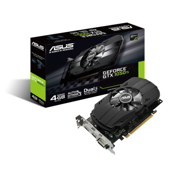 Tarjeta de Video ASUS GTX 1050ti 4GB DDR5 PH-GTX1050TI-4G