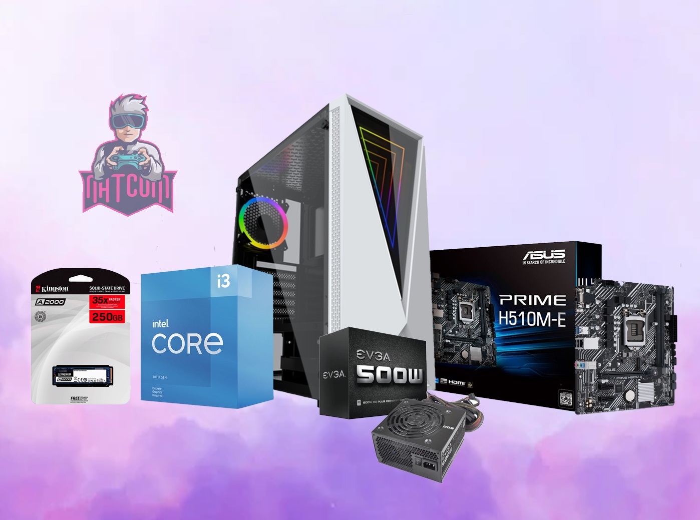 Pc Intel Core i3-10105 10ma Generación