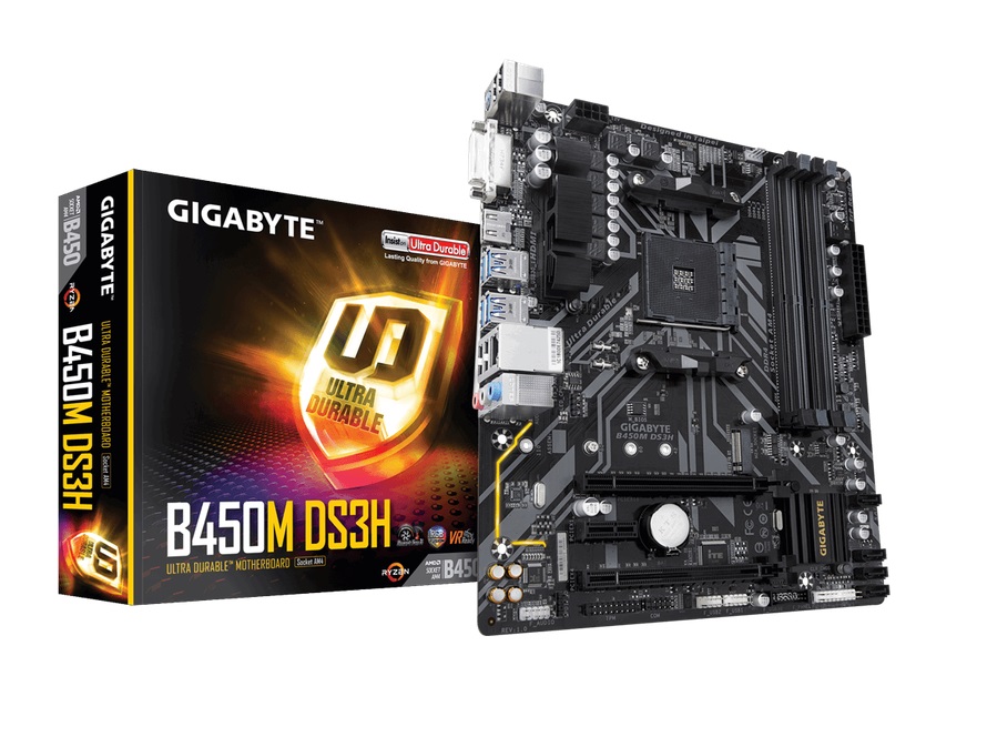 Gigabyte B450M DS3H