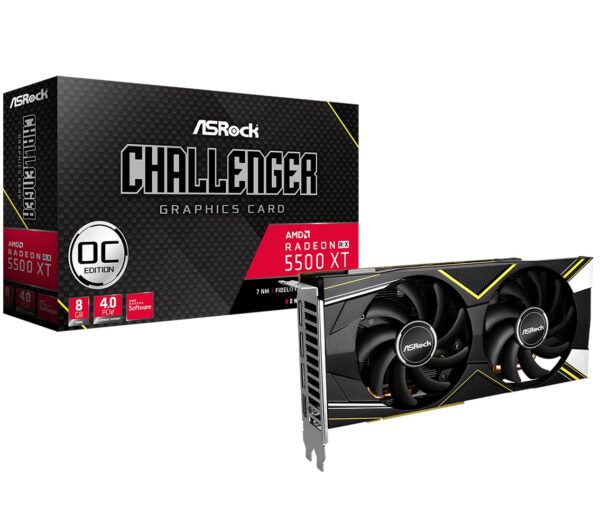 ASRock Radeon RX 5500 XT Challenger D 8G OC [RX5500XT CLD 8GO]