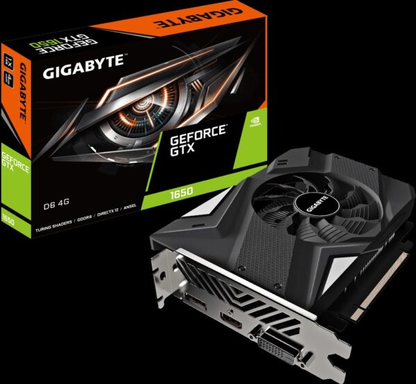 Gigabyte GeForce GTX 1650 D6 4G (rev. 2.0) [GV-N1656D6-4GD (rev. 2.0)]