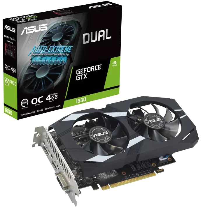 ASUS DUAL-GTX1650-O4GD6-P-EVO