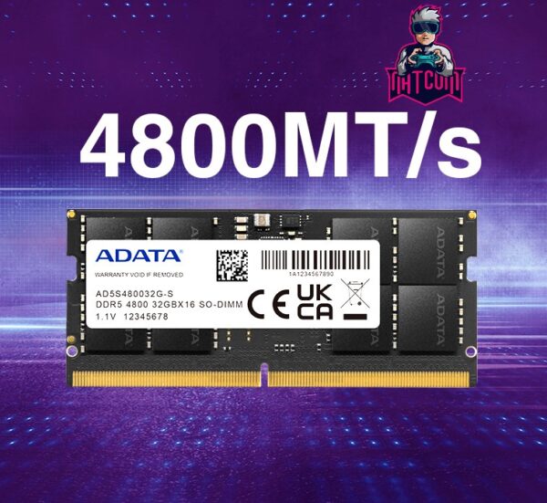 MEMORIA RAM ADATA DDR5 4800 MHz 8GB so-dimm