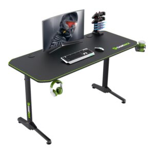 ESCRITORIO GAMER GAMEMAX D140 CARBON SOPORTA HASTA 100KG
