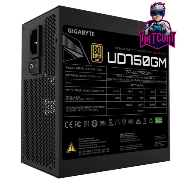 Gigabyte GP-UD750GM (750 W) - Imagen 6