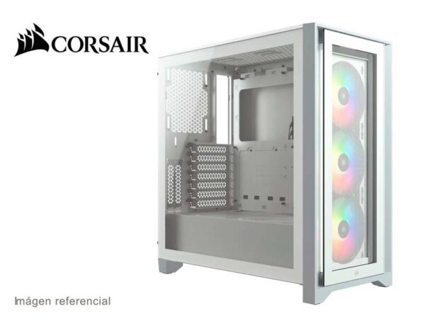 Corsair iCUE 4000X RGB - White - Imagen 3