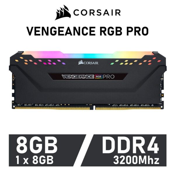 Corsair Vengeance RGB Pro (1 x 8GB | DIMM DDR4-3200)