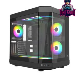 CENTAURUS BLACK FORCIS H50B INCLUYE 6 VENTILADORS ARGB 120MM