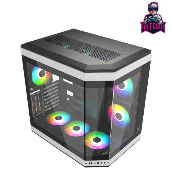 CENTAURUS DUAL FORCIS H50D INCLUYE 6 VENTILADORS ARGB 120MM - Imagen 2