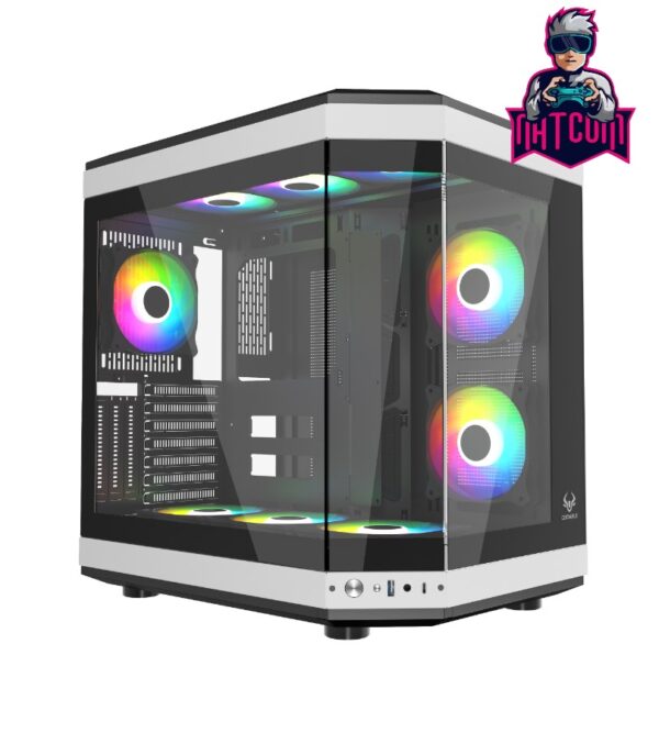 CENTAURUS DUAL FORCIS H50D INCLUYE 6 VENTILADORS ARGB 120MM