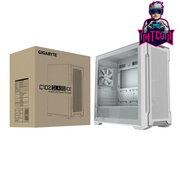 Computador Gamer C102 Ice White, Ryzen 5 8600G, 32GB Ram DDR5, 500GB SSD NVMe