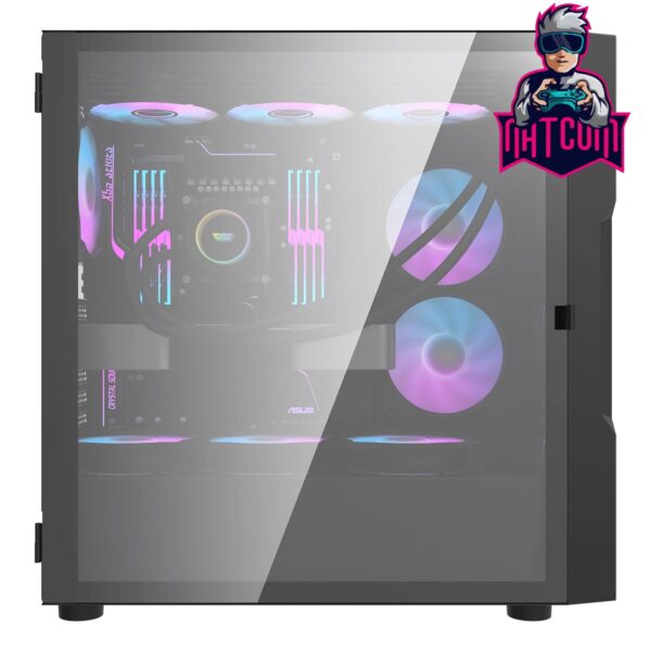 Gabinete Gamer Darkflash DK431 GLASS E-ATX 7 Fans A-RGB Incluidos - Imagen 3