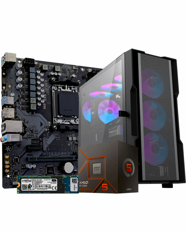 PC GAMER DK431 Mesh, Ryzen 5 8600G, 32GB Ram DDR5, SSD M.2 256GB