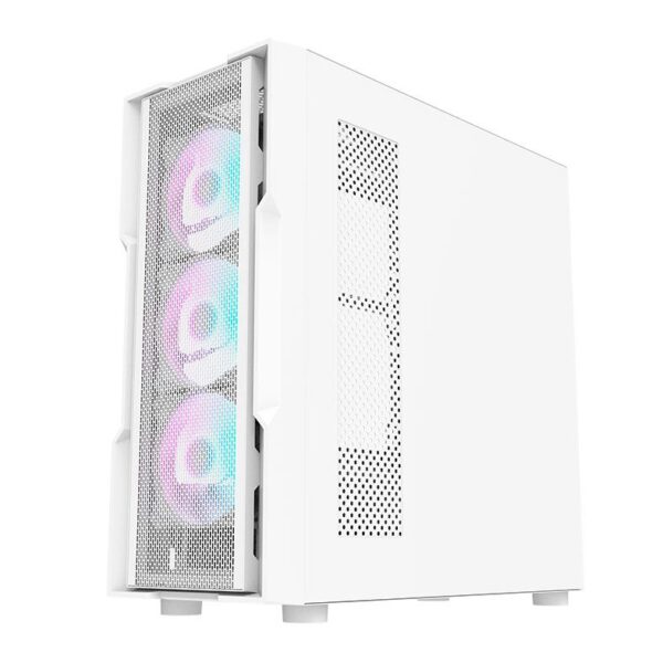 Gabinete Gamer Darkflash DK431 White E-ATX 4 Fans A-RGB Incluidos - Imagen 2