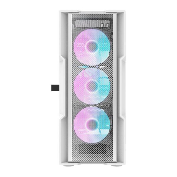 Gabinete Gamer Darkflash DK431 White E-ATX 4 Fans A-RGB Incluidos - Imagen 3