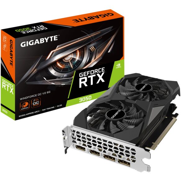 Gigabyte GeForce RTX 3050 WINDFORCE [GV-N3050WF2OCV2-6GD] - Imagen 8