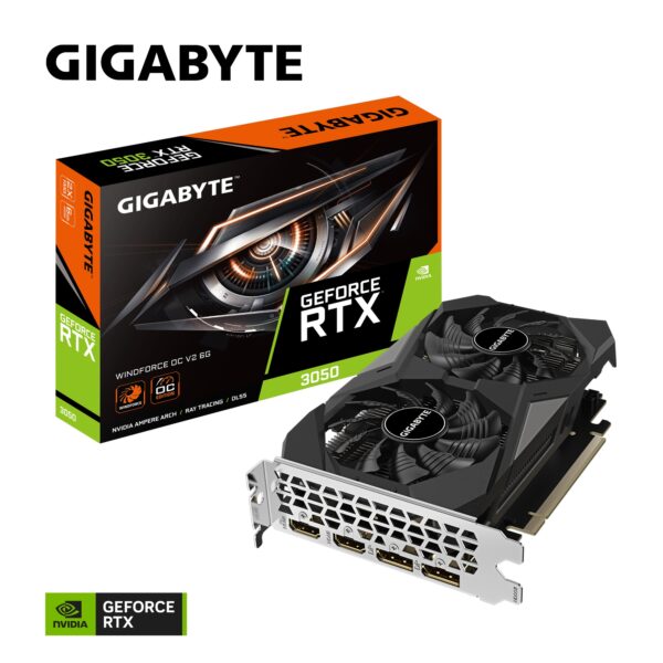 Gigabyte GeForce RTX 3050 WINDFORCE [GV-N3050WF2OCV2-6GD]