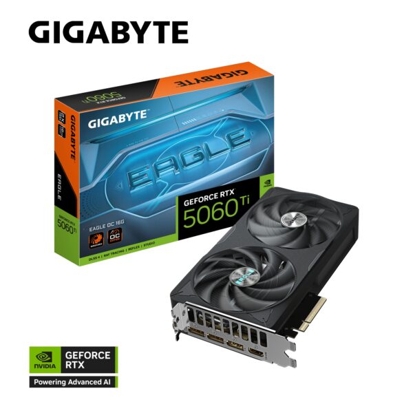 Gigabyte GeForce RTX 5060 Ti EAGLE OC 8GB GDDR7 Reflex 2 RTX AI DLSS4