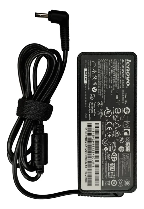 Cargador de Notebook Lenovo Ideapad 20V 2,25A - Imagen 2