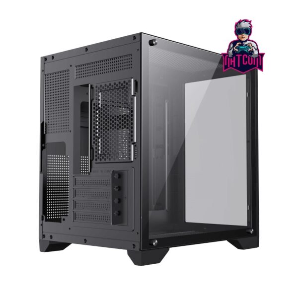 Gamemax Infinity Mini Black (Con 4 Ventiladores Negros y Controladora) - Imagen 6