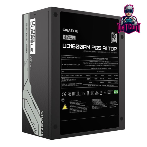 Gigabyte GP-UD1600PM PG5 (1600 W) - Imagen 5