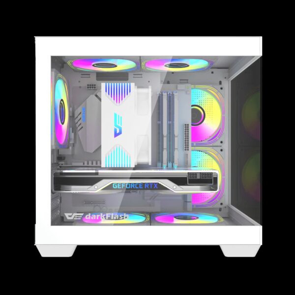 DarkFlash C275P M-ATX WHITE - Imagen 2