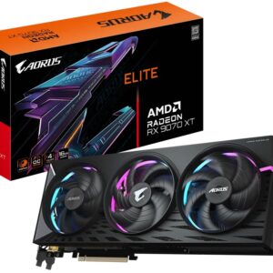 Gigabyte AORUS Radeon RX 9070 XT ELITE 16G [GV-R9070XTAORUS E-16GD]