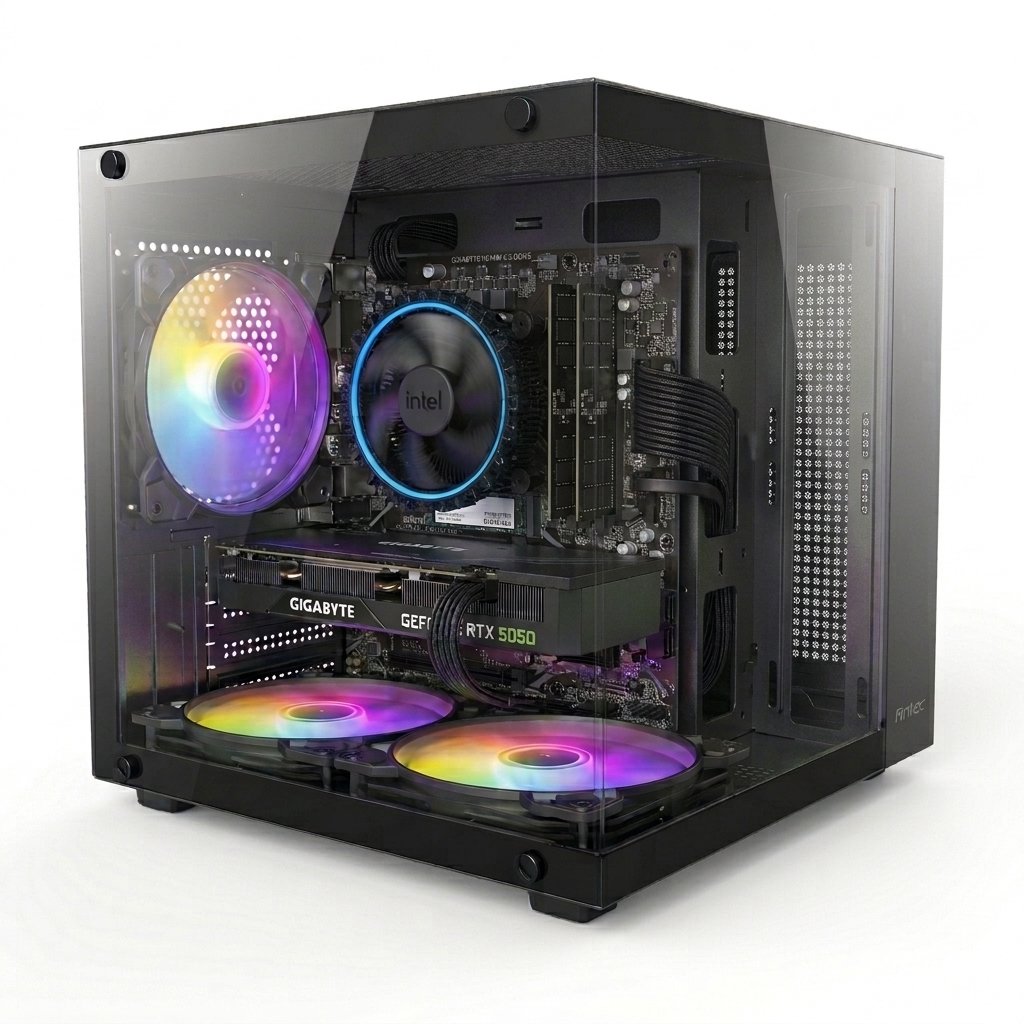 PC Gamer / Escritorio Avanzado Intel Core i5-14400 + RTX 5050 8GB DDR5