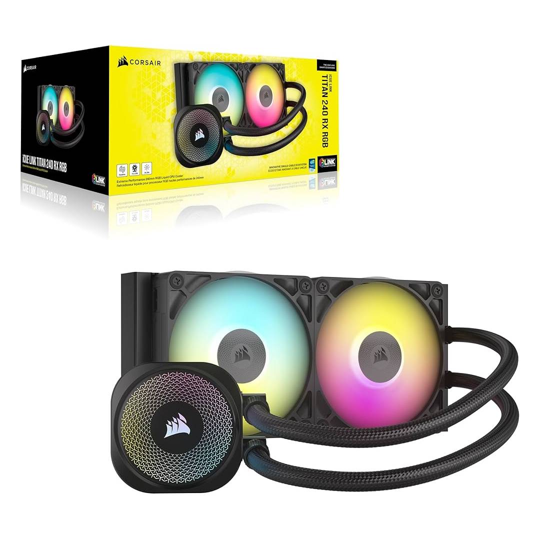 Corsair iCUE LINK TITAN 240 RX RGB - Black (CW-9061016-WW)