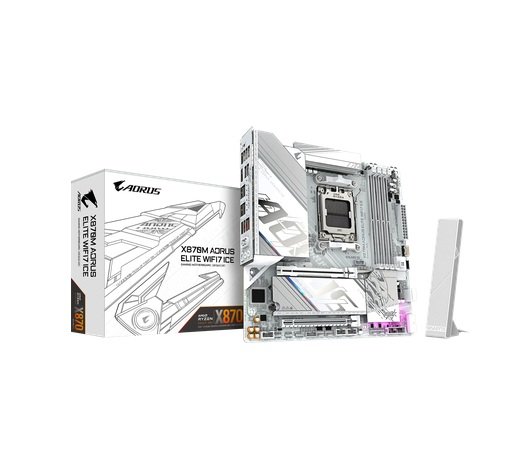 Gigabyte X870M AORUS ELITE WIFI7 ICE