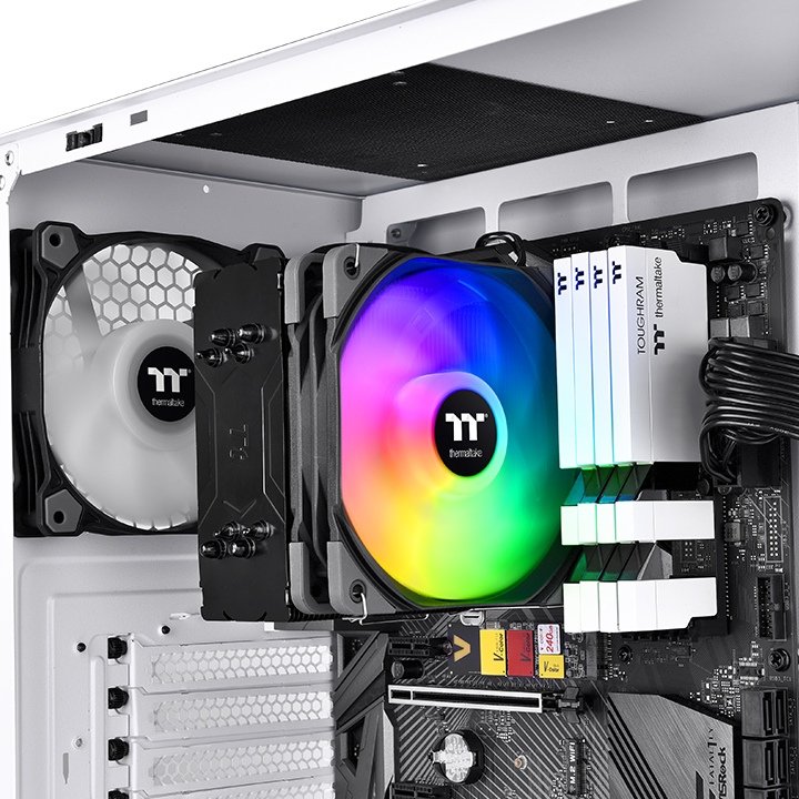 Disipador de CPU UX200 SE con iluminación ARGB (CL-P105-AL12SW-A) - Imagen 5